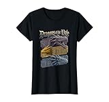 Fourth Wing Tairn Andarna Sgaeyl Dragon Trio T-Shirt, Women, Black, Large