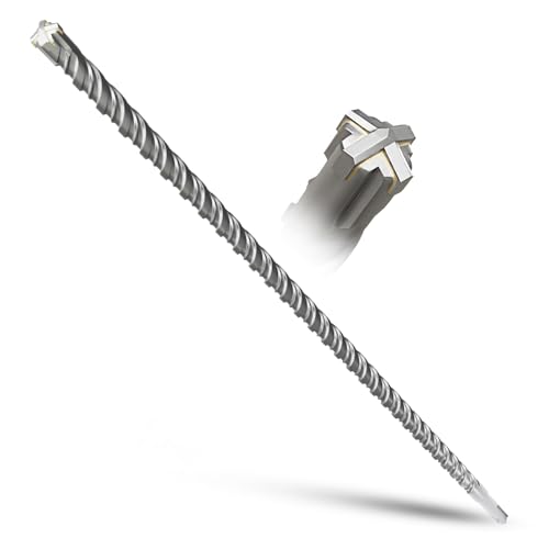 METOTY Broca SDS Plus 14mm×600mm, broca para piedra, martillo perforador, broca para hormigón, para piedra, hormigón, piedra natural, muro de ladrillo