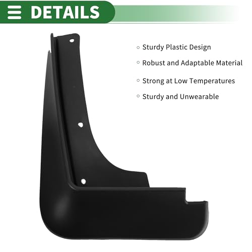Image of Motoforti Mud Flaps Splash Guards Mud Guards for Hyundai Tucson 2015-2016 W /Mount Accessories