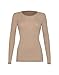 Produktbild Dilling Langarmshirt aus 100% natürlicher Merinowolle für Damen Beige meliert 40
