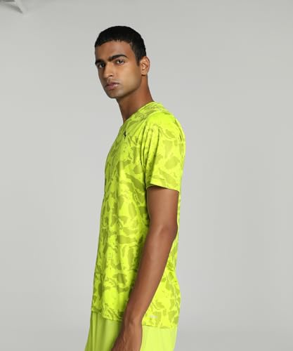 Puma Men's Polyester Regular Fit T-Shirt