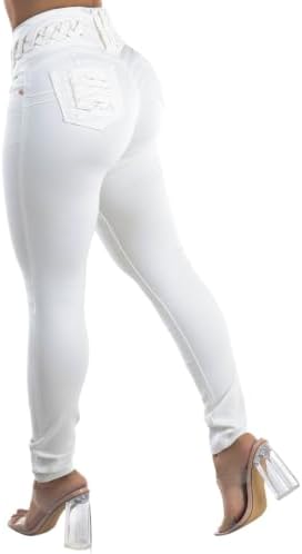 Moda Xpress Butt Lifting Jeans for Women - High Waisted Skinny Le...