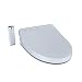 TOTO SW3036#01 K300 WASHLET Electronic Bidet Toilet Seat with Instantaneous Water Heating with PREMIST and SoftClose Lid, Elongated, Cotton White
