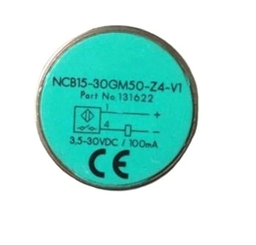 Capteur de commutation inductif NCB15-30GM50-Z4-V1 cylindrique en laiton nickelé