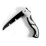 ノコギリ のこぎり 小型 折りたたみ 刃渡り130mm 安全ロックボタン付き 滑り止めハンドル 三面歯先 庭木・家庭用ガーデニング 剪定 DIY アウトドア用