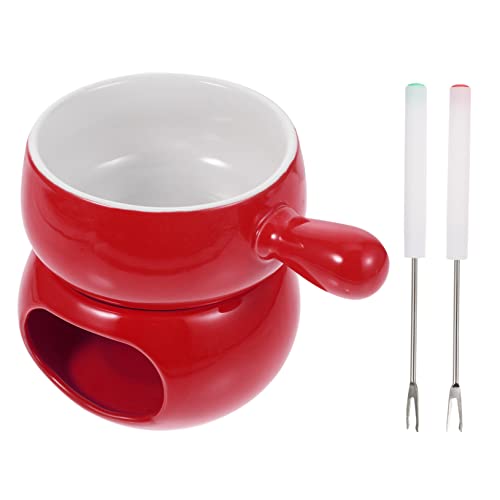 La mejor selección de Fondues de queso al mejor precio. 40 LIGIGWASH Olla de Cerámica para Derretir Chocolate y Fondue de Queso con Mango Ergonómico Utensilios de Cocina para Chocolate Queso Dulces