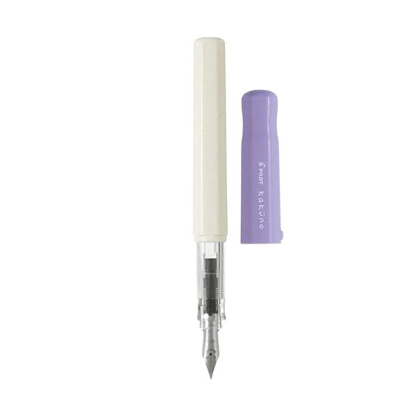 Image of Pilot Kakuno Soft Violet Fountain Pen - Extra Fine Nib
