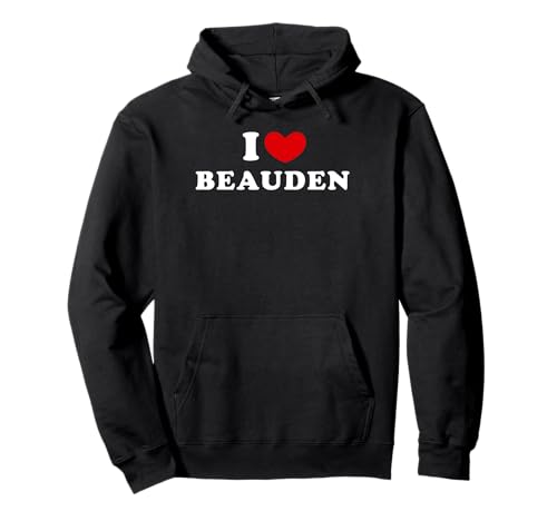 I Love Beauden, J'Aime Beauden Sweat à Capuche