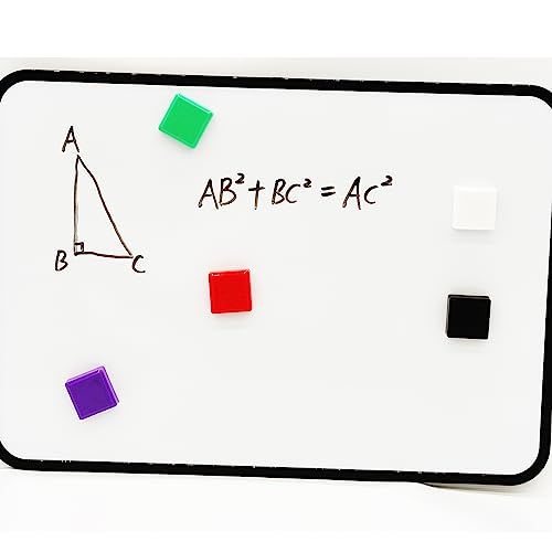 ZDZBLX 10 Pack Fridge Magnets, Strong Square Magnet, Colourful Magnets for Whiteboard Fridge Home School Office & Classroom - Image 4
