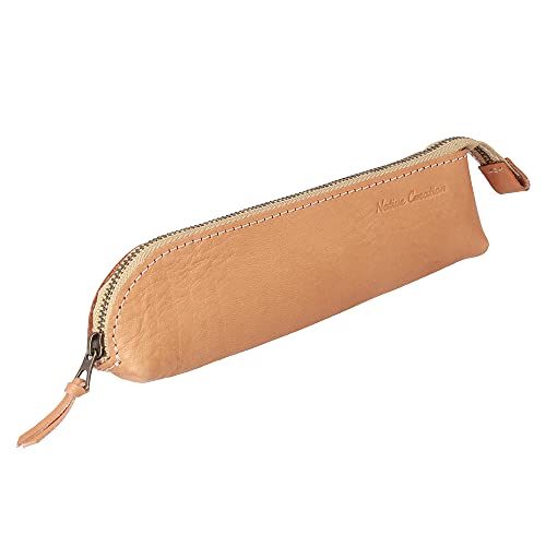 Native Creation ペンケース 本革 栃木レザー レディース メンズ 革 日本製 NC3770V (BEIGE)
