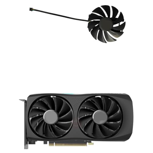 Evita sobrecalentamiento con el Ventilador TF90S12H-15DAA para ZOTAC RTX 4060 Ti AMP OC 3