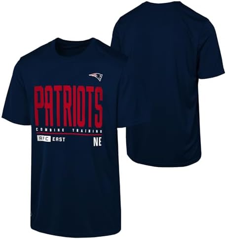 Outerstuff NFL Men's Pumped Up Short Sleeve Poly Tee, Lightweight...