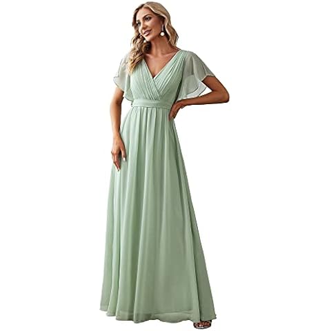 Robe de Mariage Ever-Pretty Vert Cover