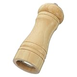 CIYODO 1Pc Pfeffermühle Mini Grinder Pfeffer Feine Kleine Küche Gadgets Pfeffermühle Und Salzstreuer Manuelle Mühle Handbuch Für Pfeffer Khaki Bambus