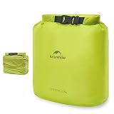 windhike Naturehike Ultralight Dry Bags with Vacuum Air Valve - Waterproof Roll-Top Sack for Compression Storage, Small Waterproof Bag for Backpacking, Kayak Float Bags, Rafting Boating