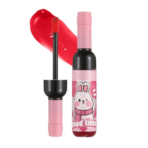 Rossetto liquido, macchia di labbra del vino,Gloss nutrienti le labbra | Wine Lipid Lipgl Finisce opaco Matte Impossibile trucco di bellezza per la raccolta di famiglie