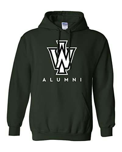 CreateMyTee | Illinois Wesleyan University Alumni Hooded Sweatshirt