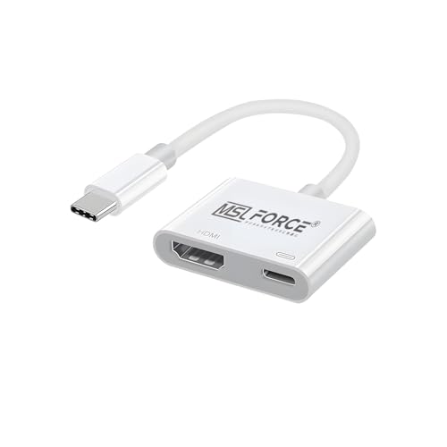 S̓{ MSl FORCE USB-C to hdmi ϊA^u^[ o 4K60Hz Q[ PD100W}[d ݒsv ȒPڑ yIOS12~18Ήz iPhone15/16//17iPadΉ erɉf am8256 