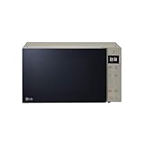 LG MH6535NBS Mikrowelle (25 L, 1000 W) mit Grill (LED-Display, Smart Inverter Technologie, pflegeleicht), Noble Steel