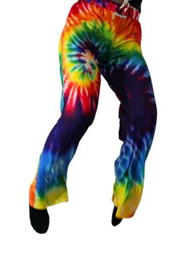 BRIEF INSANITY Tie Dye Lounge Pajama Pants - Comfy Lightweight Pajama Bottoms with Pockets - Ultra Soft Pjs for Men & Women2