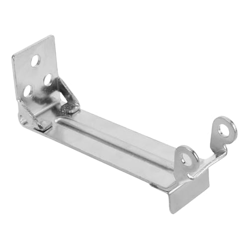 Hoement Soporte Gancho Izquierdo de Acero Inoxidable para Olla de Palomitas de Maíz, Accesorio de Repuesto Compatible Máquinas de Palomitas, Organizador para Cocina Profesional