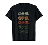 Love Heart Opel Tee Grunge Vintage Style Schwarz Opel T-Shirt