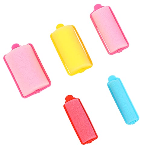 Beaupretty 1 Set Sleeping Hair Curler No Damage Sponge Frame Curling Device for Natural Curls Lightweight Easy to Use for All Hair Random Color