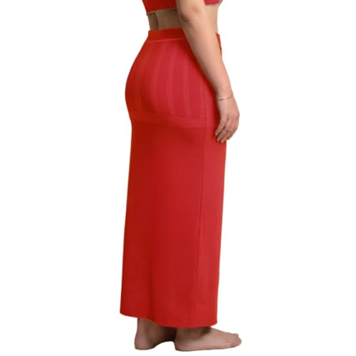Image of dermawear Women Blended Fabric Saree Shapewear Petticoat (SS-406)