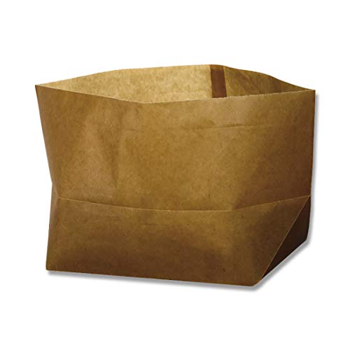 シモジマ ヘイコー 紙袋 ロー引き袋 亀底 W-5 360×175×マチ150mm 20枚 008735302