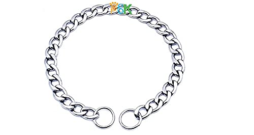 PSK PET MART Diamond Cut Chrome Plated Stainless Steel Choke Chain Dog Training Collar Chain No.6 Size : 30 inch(Long) (B091ZGM97S) Amazon Price History, Amazon Price Tracker