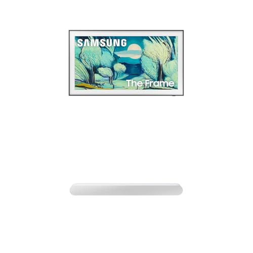Image of Samsung 43-Inch Class The Frame LS03F 4K QLED Smart TV (2025 Model) + SAMSUNG S61D 5.0ch Soundbar w /Wireless Dolby Atmos Audio, All-in-One Design, HW-S61D /ZA