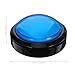 Gadpiparty Answer Buttons Buzzer Toy Buzzer Game with Lights Transponder Blue Answer Game Console 100mm Game Buzzers Game Buttons