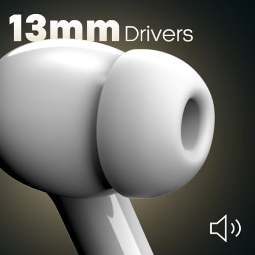 Image of Leaf Buds X214 True Wireless Earbuds AI Sound App, 40H Playtime, AI ENC, HD Calling, 2 EQ Modes, Fast Charging(10min=210min), 13mm Driver with Deep Bass, Bluetooth v5.4 TWS (Yin Yang)