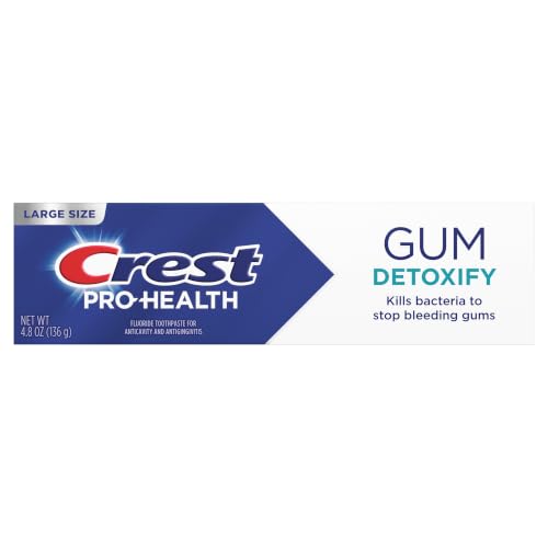 Crest Pro-Health Gum Detoxify Toothpaste 4.8 oz - Anticavity, Antibacterial Fluoride Toothpaste, Clinically Proven Gum, Sensitive, and Enamel Protection, Plaque Control - image 7