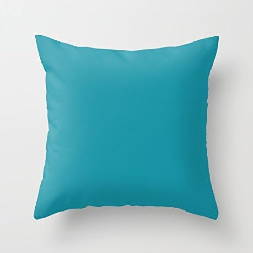 Deep Teal Solid Pillow Covers Decorative Teen Throw Pillows Cute Room Decor for Teen Girls 18 X 18