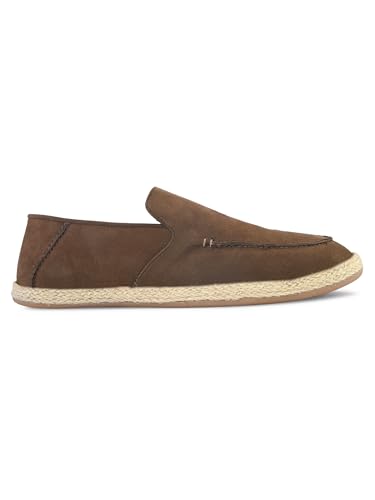Image of Prolific Men's Suede Causal Loafer Shoes | Espadrilles | Lighweight Slip-On's | Soft Cushioned Insole | Stylish & Comfortable | Lightweight Shoes for Men, Designed for All Seasons