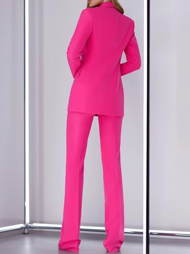 Women's Suit 3 Piece Formal Slim Fit Suits for Women Work BusinessTwo Button Blazer Vest Pant Set Prom Tuxedo4