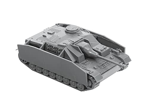 Zvezda - Modelo plástico German Stug IV escala 1/100 miniatura 3