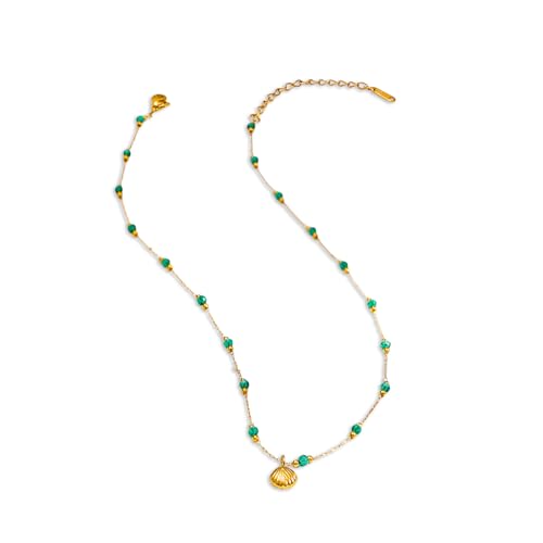 Image of Rubans Demi Fine Stainless Steel Necklace Chain Link Gift for Women & Girls