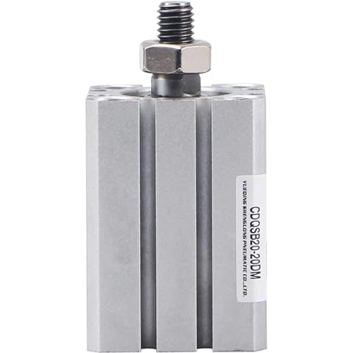 Vrin pneumatique double effet CQSB16-20DC prcision course 20mm