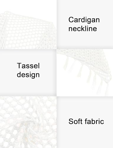 FEOYA Women Crochet Beach Skirt Hollow Out Swimsuit Cover Up Skirt for Bikini Bathing Suit4