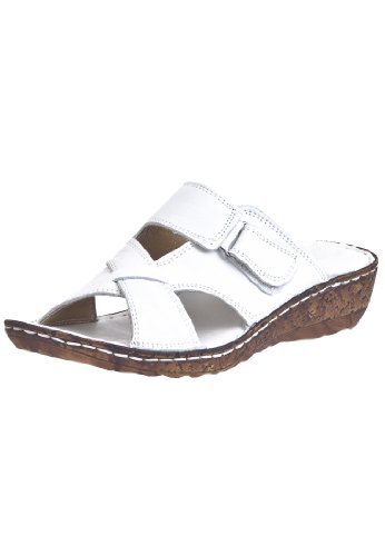 Manitu Femme 900406 mules confortables en feutre gris pour la maison