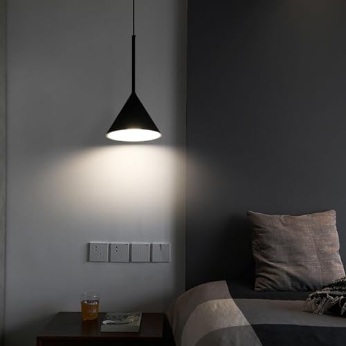Lámpara colgante de resina E27 blanca de 11cm ajustable 7