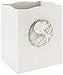 Avanti Linens - Waste Basket, Beach Inspired Bathroom Accessories, Decorative Trash Can for Home or Office (Seaglass Collection)