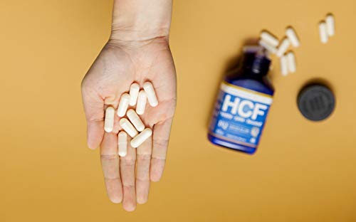 HCF Brain Supplement. Helps Improve Memory. Increase Focus & Attention. Enhance Mental Clarity & Alertness. Boost Mood & Support Calm & Happy Feelings. FQ is Different. (90 Count)