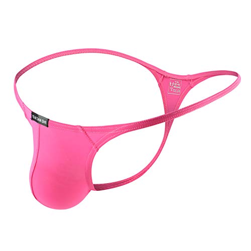 Men's G-String Thongs, Bikini Low Rise Brief Underwear for Men Athletic Supporters