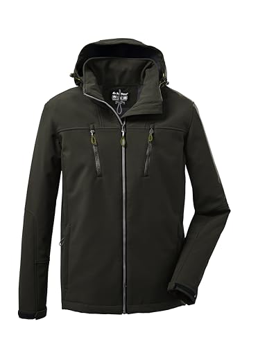 Veste Softshell Killtec Homme avec Capuche Amovible pour Randonnée