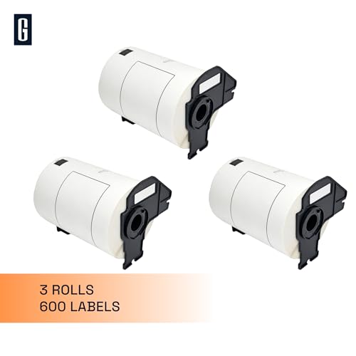 Étiquettes DK-11241 compatibles Brother pour organiser vos envois de colis volumineux