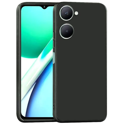 Image of Back Cover | Full Camera Protection | Premium Liquid Silicon Case | Flexible Bumper Case for Vivo Y18 4G / Y18e 4G / Y28s 5G / Y28e 5G / Y03 4G / T3 Lite 5G / Z9 Lite 5G (Military Green)
