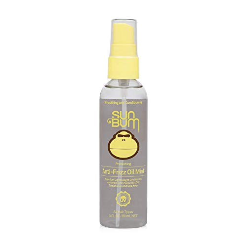 Sun Bum Protecting Anti-Frizz Oil Mist | Vegan and Cruelty Free Moisturizing Hair Protector Spray for All Hair Types | 3 oz